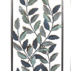 Set Of 2 Black Metal Traditional Floral Wall Decor, , alternate image number null
