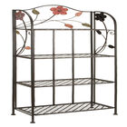 Black Iron Traditional Baker'S Rack, BLACK, hi-res image number null