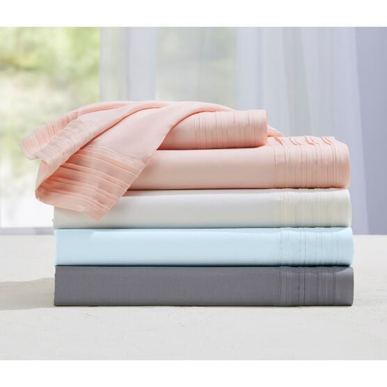 Microfiber Pleated Hem Sheet Set, , alternate image number null