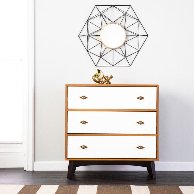 Holly & Martin Chantz 3-Drawer Accent Chest, GRAY OAK, hi-res image number null