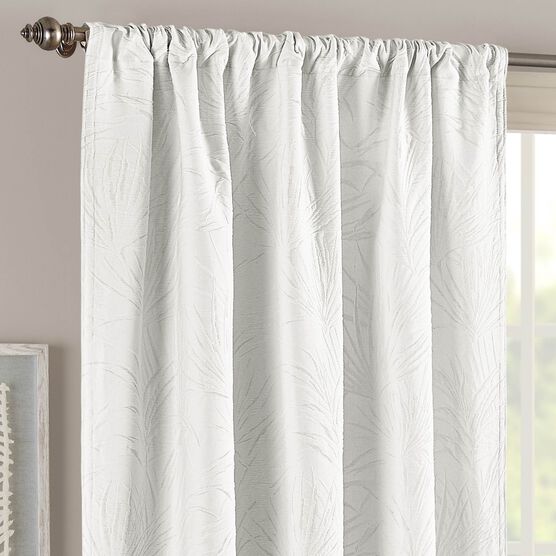 Ella European Matelassé Window Panel Pair, , alternate image number null