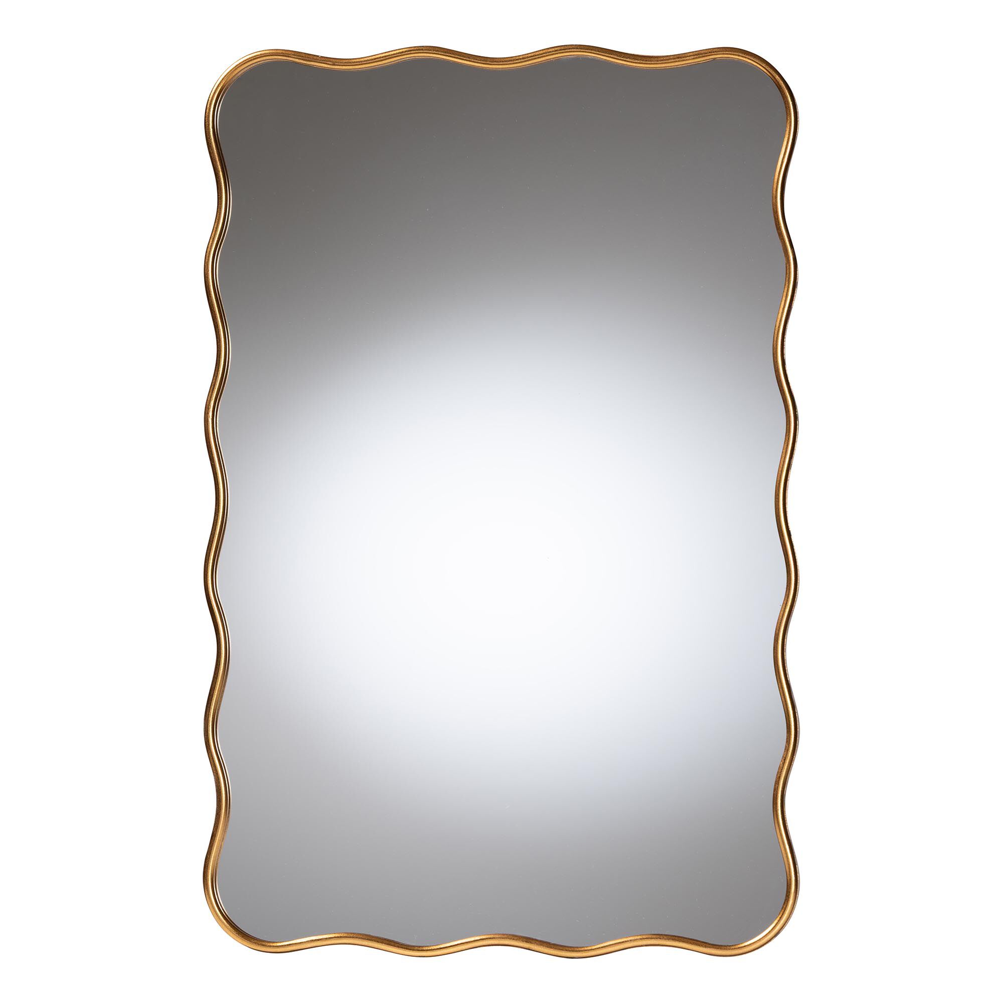 Cassara Accent Mirror, GOLD, alternate image number 1