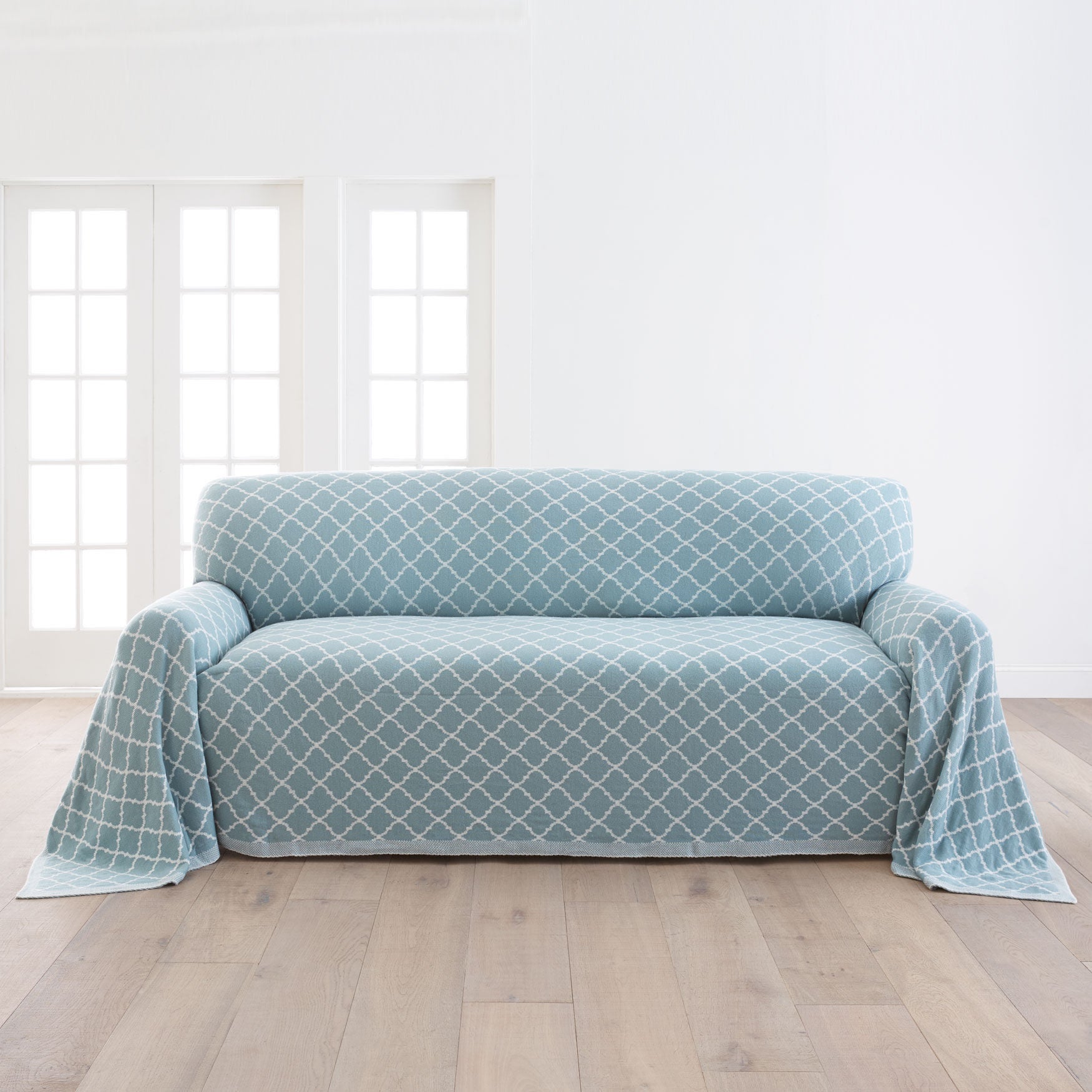 Ogee Knitted Sofa Cover Brylane Home