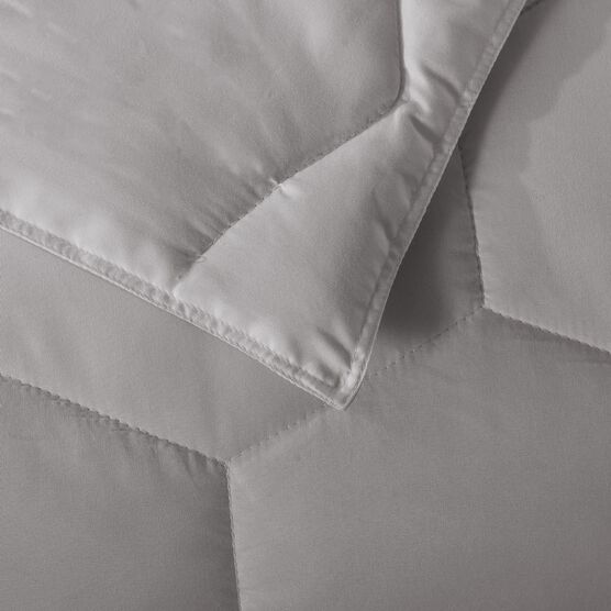 Honeycomb Down Alternative Blanket, Grey, , alternate image number null