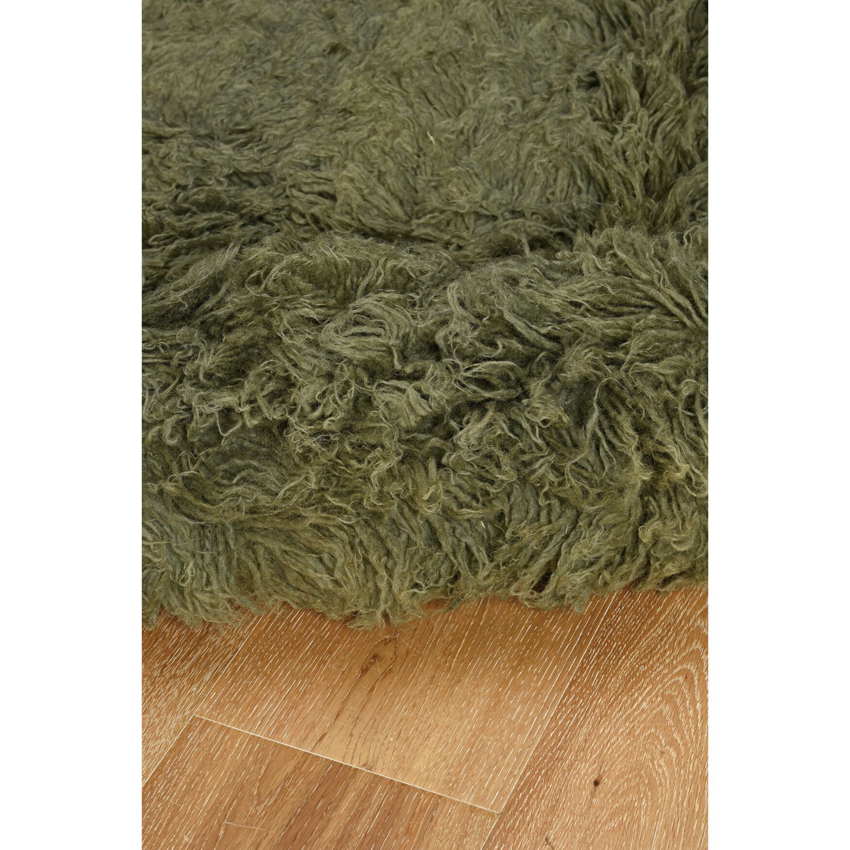 Flokati Olive Rug, , alternate image number 3