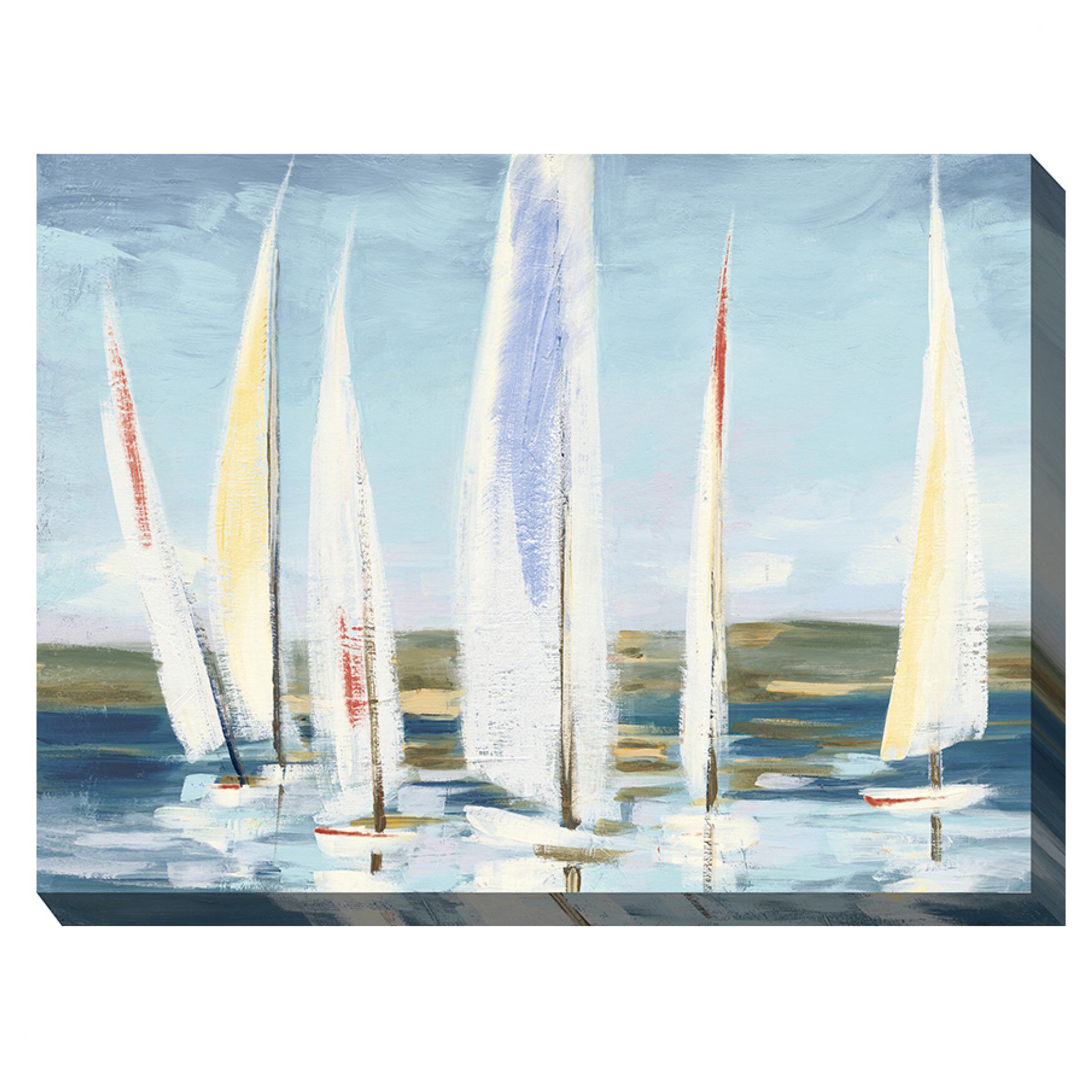 WIND IN THE SAILS OUTDOOR ART 40X30