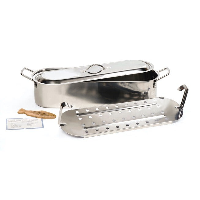 Fish Poacher Pan, 20 inches, , on-hover image number null