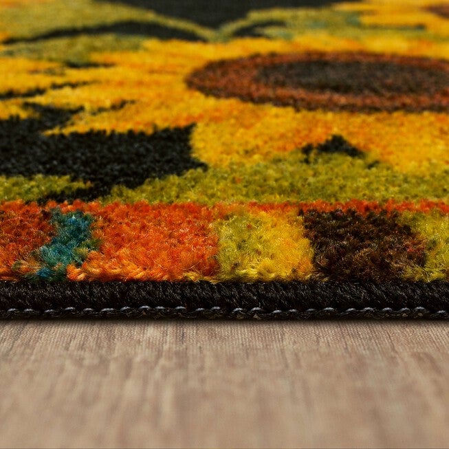 Sunflower Garden Kitchen Rug, , alternate image number null