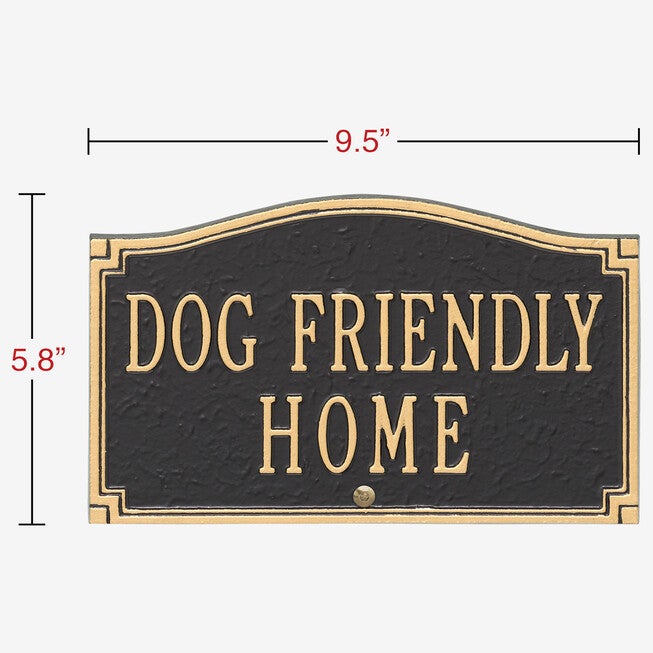 Dog Friendly Home Sign, , on-hover image number null
