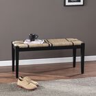 Gallocano Seagrass Bench, BLACK, hi-res image number null