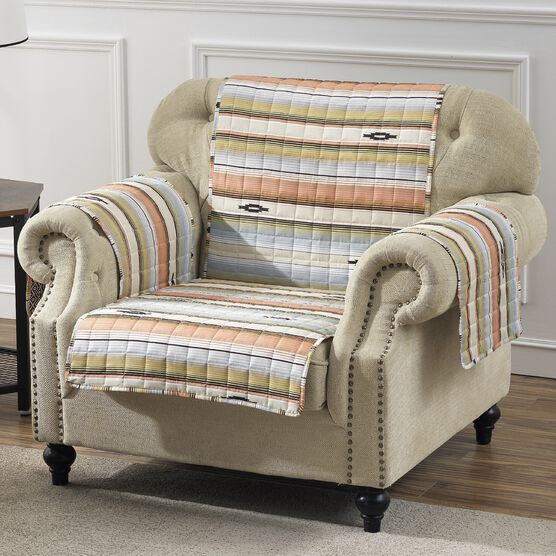 Painted Desert Arm Chair Furniture Protector, ROSE, hi-res image number null