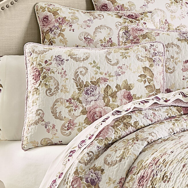 Chambord 3 Piece Quilt Set, LAVENDER, alternate image number null