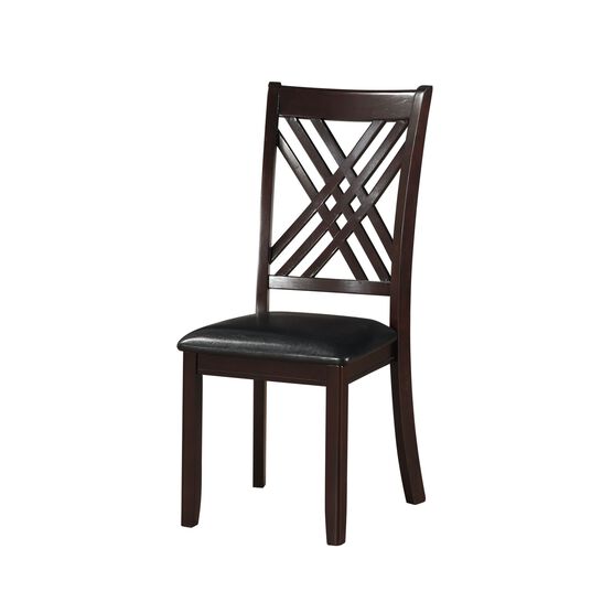 Side Chair (Set-2), BLACK ESPRESSO, hi-res image number null
