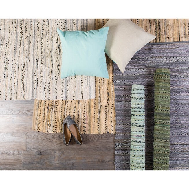 Multi Gray Rag Rug 50X80Cm, , on-hover image number null