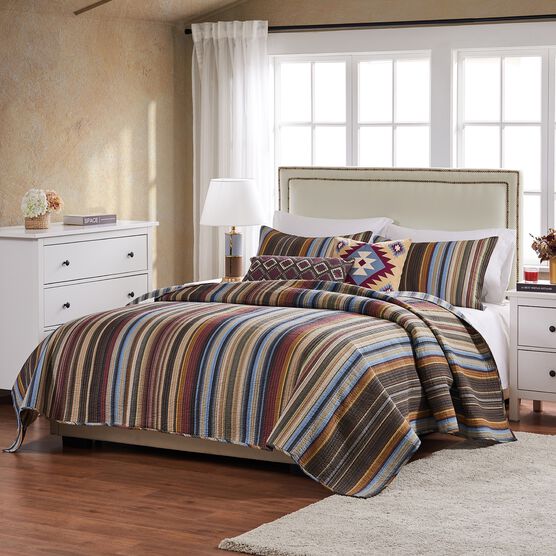 Durango Bonus Quilt Set , EARTH TONE, hi-res image number null
