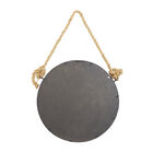 Set Of 2 Brown Metal Industrial Wall Mirror, , on-hover image number null