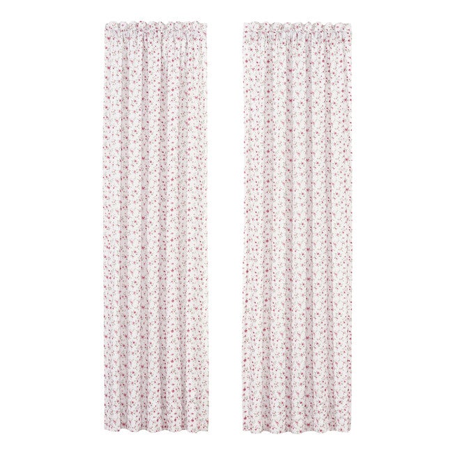 Bungalow 84 Inch Window Panel Pair, ROSE, alternate image number null