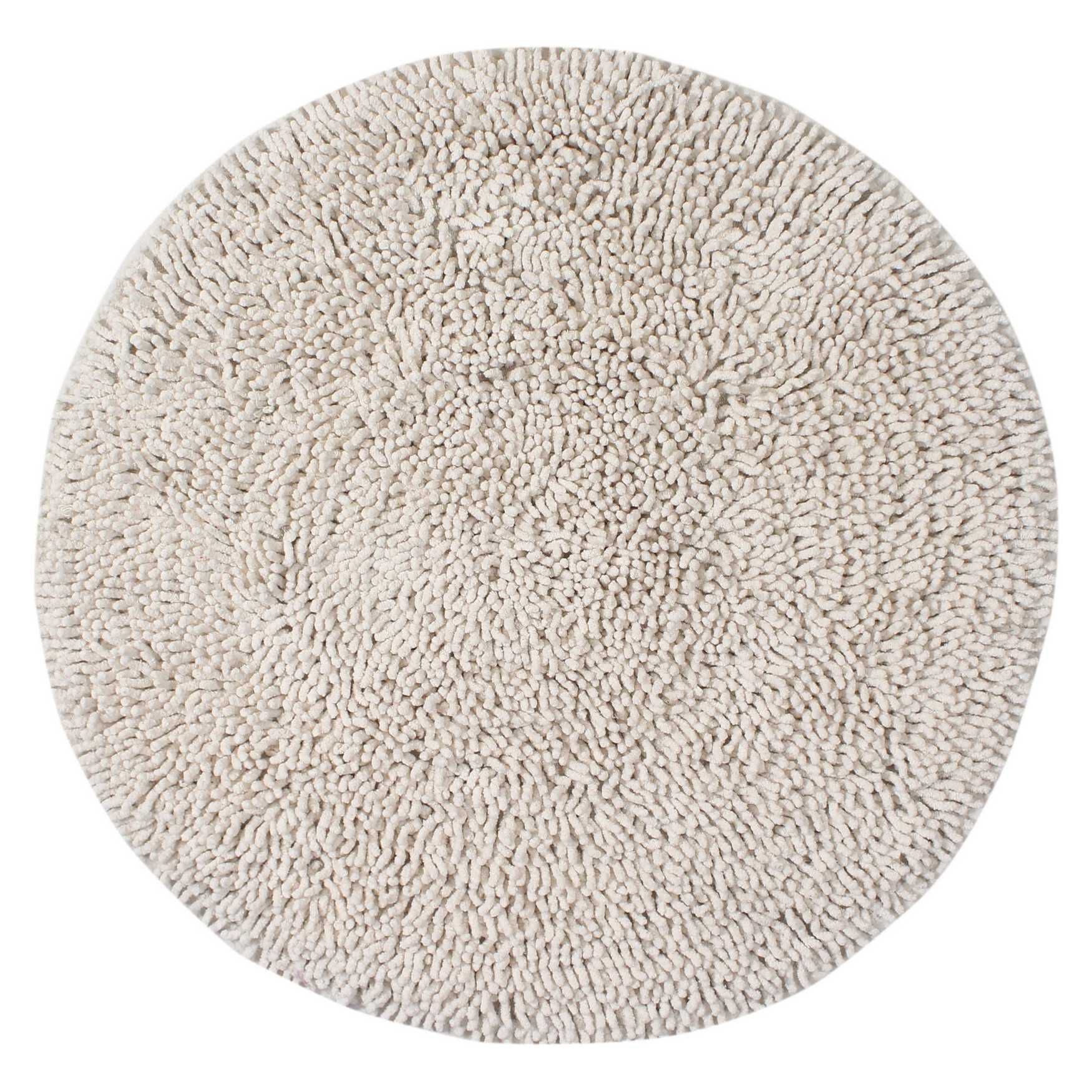 Fantasia Round Bath Rug Collection, IVORY, hi-res image number 0