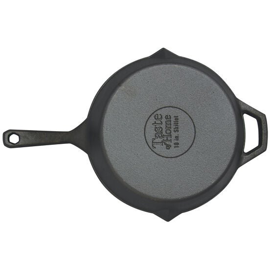 10 Inch Pre Seasoned Cast Iron Skillet, , alternate image number null