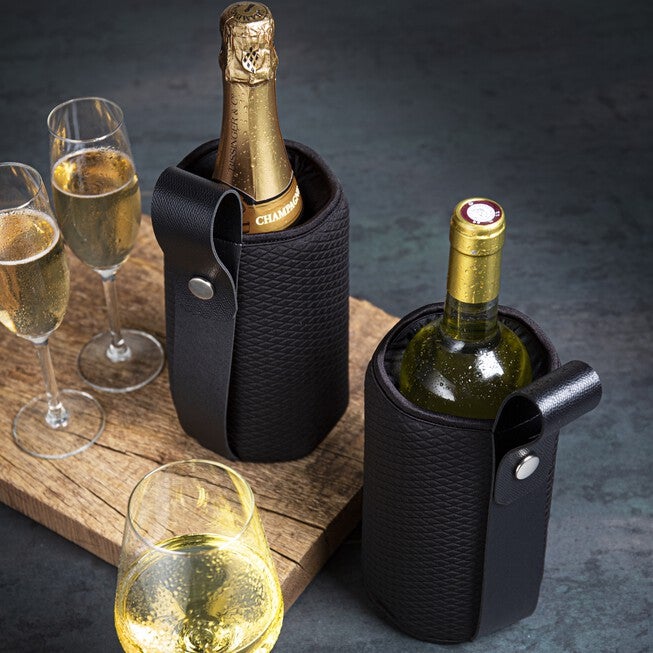 Flexible Wine Cooler Artico, Black, BLACK, hi-res image number null