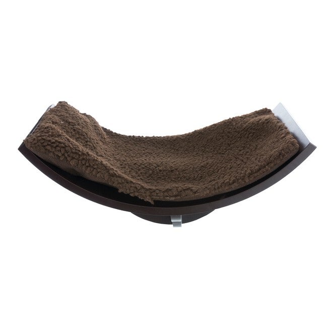 Wall Mounted Cat Bed Platform, ESPRESSO BROWN, hi-res image number 0