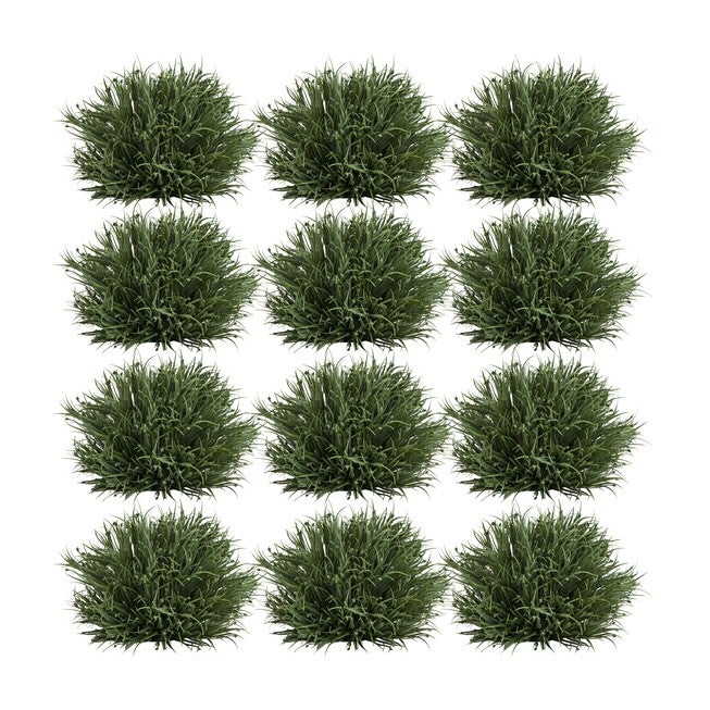 Half Orb (Set of 12) 6.5 inchesD Plastic, GREEN, hi-res image number null