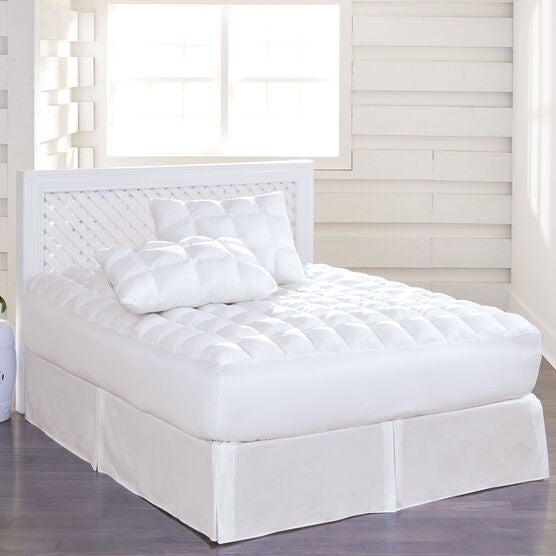 200-TC Cotton Puff Mattress Pad, 200-TC Cotton Puff Mattress Pad,