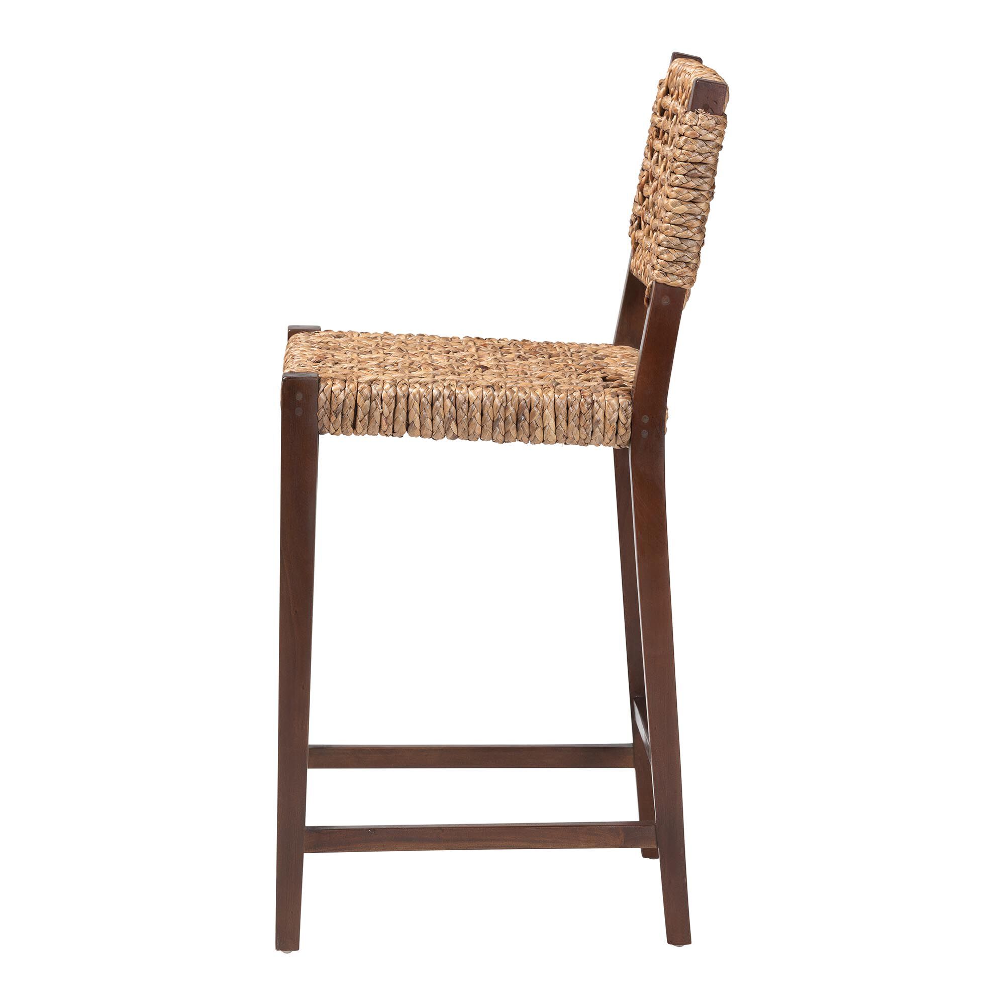 Alise Handwoven Seagrass Bar Stool, NATURAL, alternate image number 3