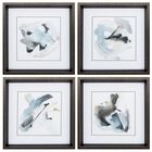 Sand & Sky Framed Wall Décor, Set Of 4, GRAY, hi-res image number null