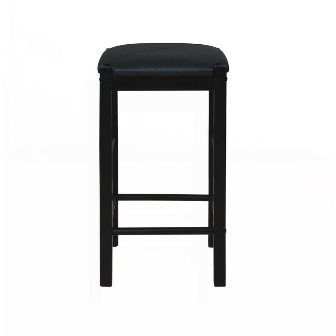 Lancer 5-Pc. Tavern Set Black Faux Marble, , alternate image number null