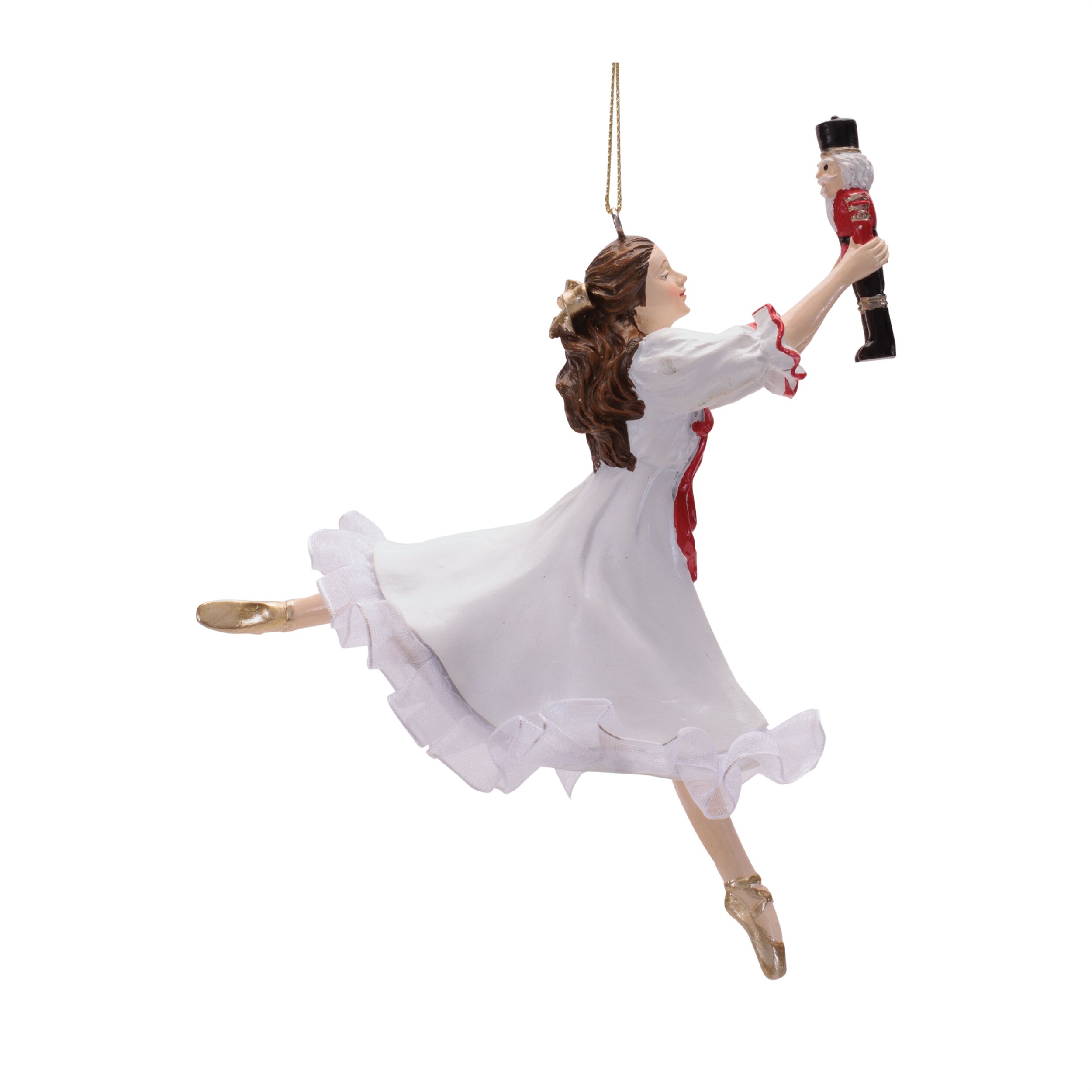 Ballerina and Nutcracker Ornament (Set of 4)