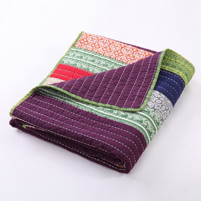Marley Quilted Throw Blanket, , on-hover image number null