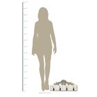 Shabby Wood Coat Rack, , alternate image number null