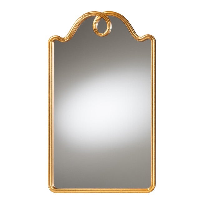 Eara Gold Wall Mirror, GOLD, alternate image number null