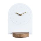 Modern 8.25" Logan Table Clock, WHITE, hi-res image number null