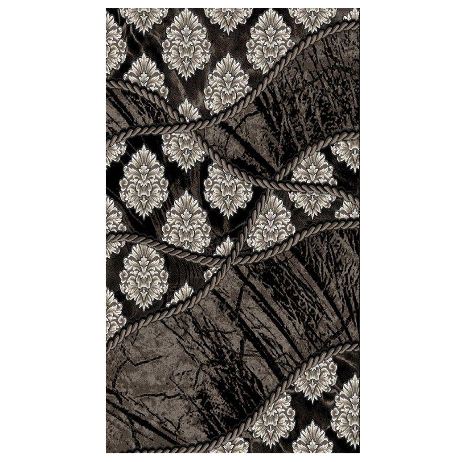 Jewel Brown/Black Rug Collection