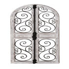Grey Vintage Ornamental Wood Wall Décor, , alternate image number null