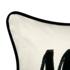 Celebrations ""Mr. & Mrs."" Cursive Embroidered Applique Decorative Pillow , , alternate image number 4