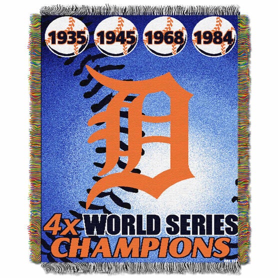 Tigers Commemorative Series Throw, MULTI, hi-res image number null
