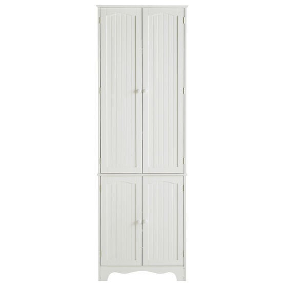 Cottage Kitchen Tall Pantry Cabinet, Cottage Kitchen Tall Pantry Cabinet,