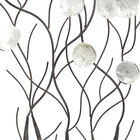 White Metal Coastal Abstract Wall Decor, , alternate image number null
