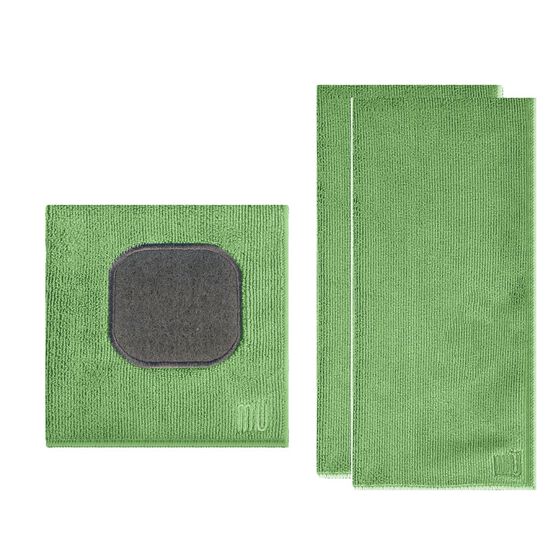 MUCloth & MUTowel 3pc Set, GREEN, hi-res image number null