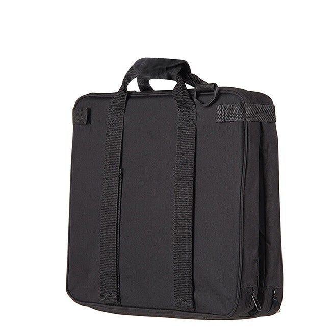 Massaging Stadium Seat Cushion, BLACK, hi-res image number null