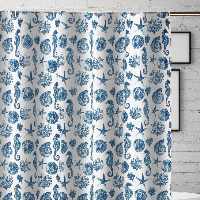 Pebble Beach Shower Curtain, , on-hover image number 1