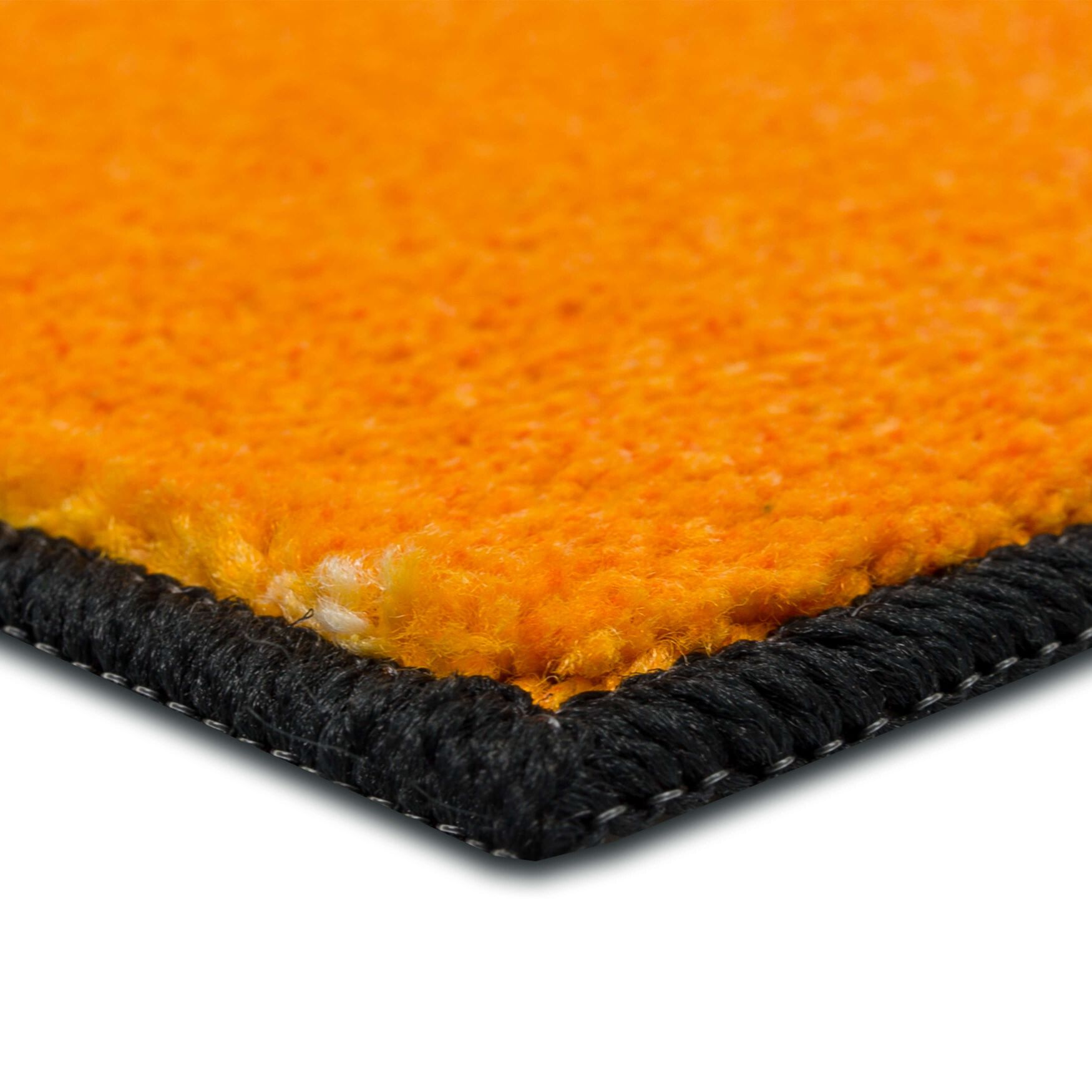 Happy Cat Orange Kitchen Rug, , on-hover image number 1