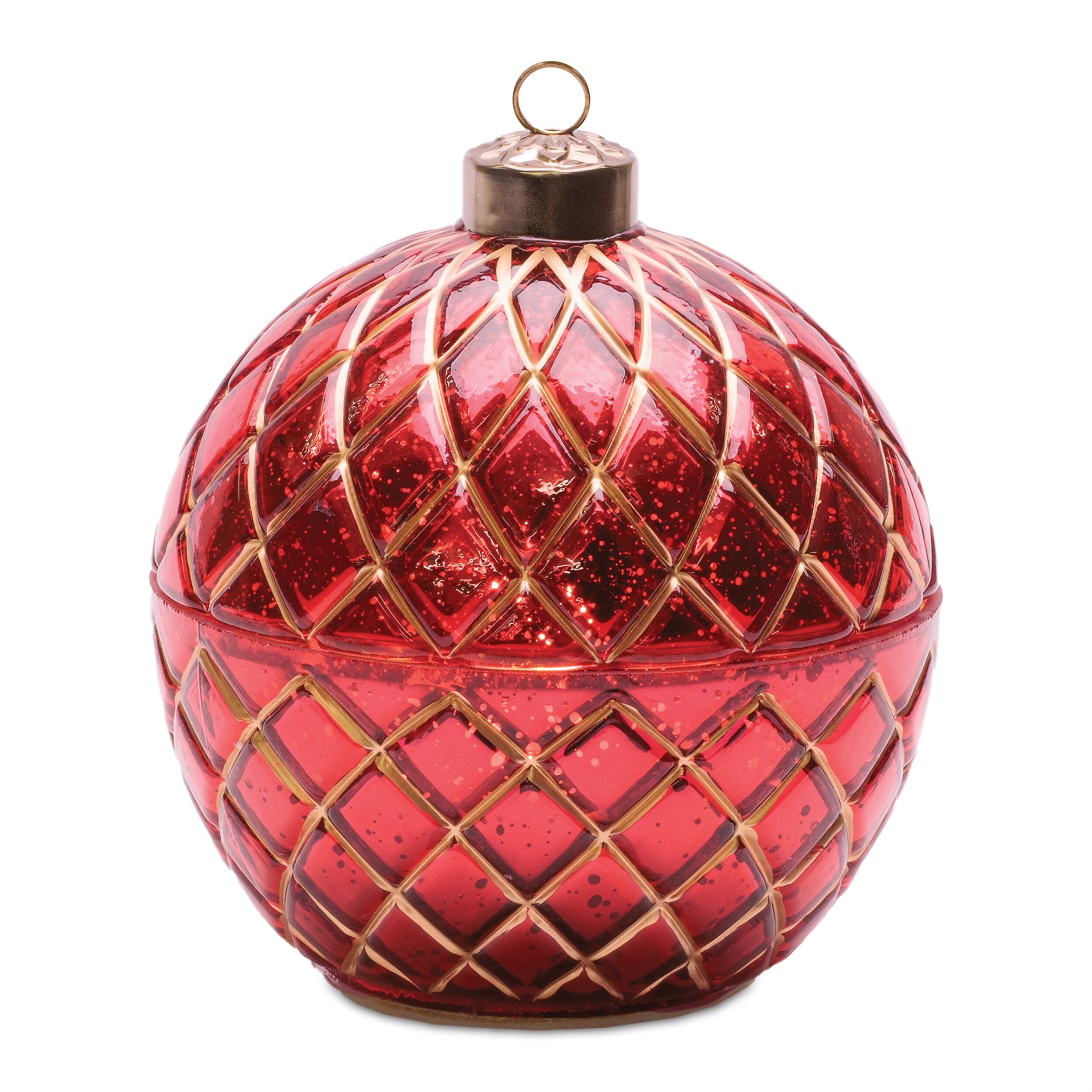 LED Candle Ornament 5.75"D