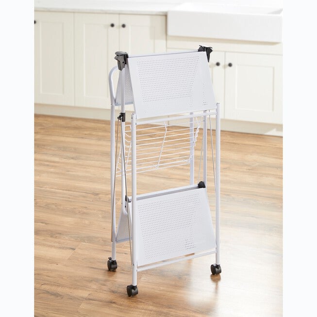 Multi-Purpose Foldable Rolling Cart, , on-hover image number 1