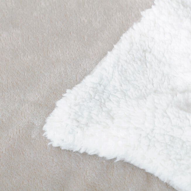 Soft Sherpa Reversible Duvet Cover for Weighted Blanket , , alternate image number null