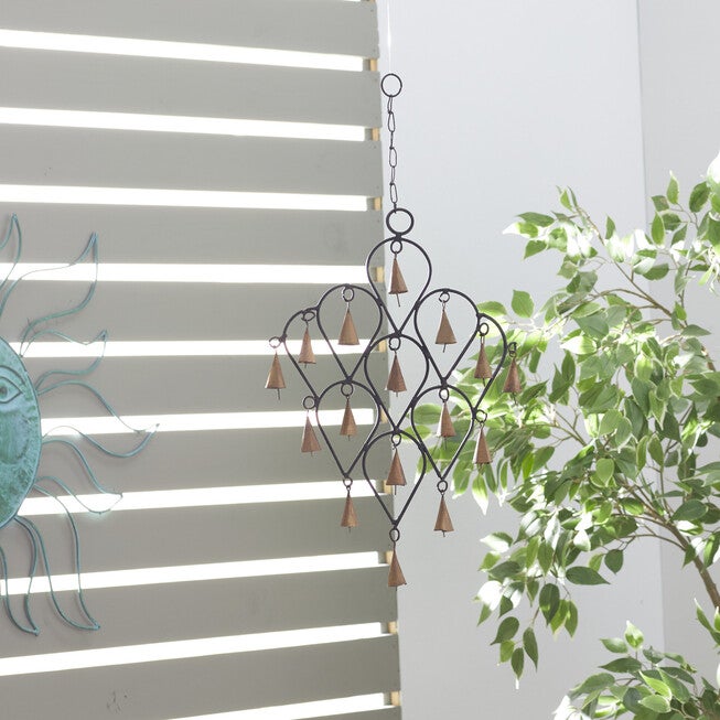 Brass Metal Eclectic Windchime, , alternate image number 5