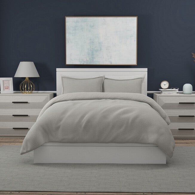 Portico Crossed Matelasse 3 Piece Comforter Set Comforter Set, , on-hover image number null